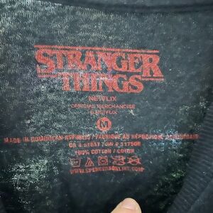 stranger things shirt